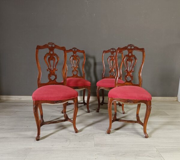 Set of 6 Louis XIV Chairs - Image 4