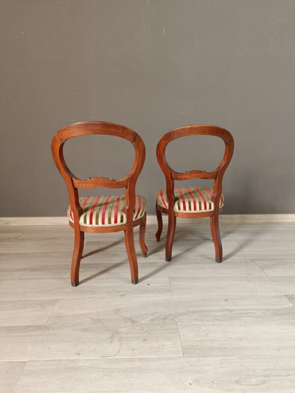 Pair of Louis Philippe Chairs - Image 3